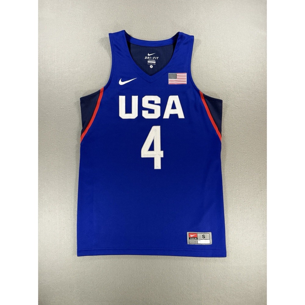 Nike Dri-FIT 2016 Rio Olympics Team USA Basketball Jersey Size S #4 Jimmy Butler